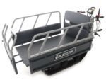 brouette à batterie blackstone tb 4500 e à chenilles caisson réglable phare