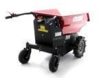 brouette à batterie geotechpro mini dumper car e500 e lift benne dumper électrique 500kg