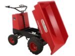 brouette à batterie geotechpro mini dumper car e500 h li caisson dumper 500kg