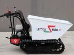brouette à cheniles seven italy t500hd gx caisson dumper hydraulique charge 500 kg