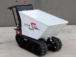 brouette à cheniles seven italy t500hd gx caisson dumper hydraulique charge 500 kg