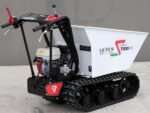 brouette à cheniles seven italy t500hd gx caisson dumper hydraulique charge 500 kg