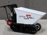 brouette à cheniles seven italy t500hd gx caisson dumper hydraulique charge 500 kg