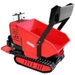 brouette à chenilles geotech geoporter 550 dhs hydro benne dumper hydraulique 500 kg