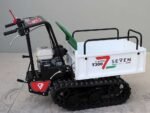 brouette à chenilles seven italy t300 gx benne extensible capacité de charge 300 kg