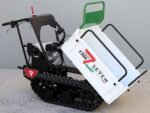 brouette à chenilles seven italy t300 gx e benne extensible charge 300 kg
