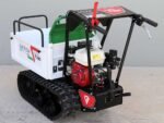 brouette à chenilles seven italy t300 gx e benne extensible charge 300 kg