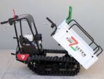 brouette à chenilles seven italy t300 gx e benne extensible charge 300 kg