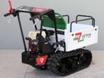 brouette à chenilles seven italy t300 gx e benne extensible charge 300 kg