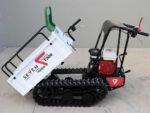 brouette à chenilles seven italy t300 gx e benne extensible charge 300 kg