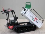 brouette à chenilles seven italy t500 gx benne extensible capacité 500 kg