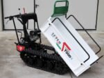 brouette à chenilles seven italy t500h gx benne extensible capacité 500 kg