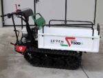 brouette à chenilles seven italy t500h gx benne extensible capacité 500 kg