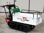 brouette à chenilles seven italy t500h gx benne extensible capacité 500 kg