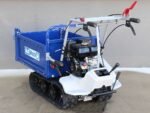 brouette à moteur à chenilles bullmach helios 320 f avec ridelles ouvrables charge 320 kg