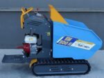 brouette motorisée à chenilles euromech em500h dump caisson dumper hydraulique 500 kg