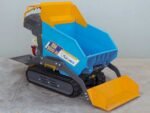 brouette motorisée euromech em500h dump & shovel benne dumper hydraulique 500 kg avec pelle