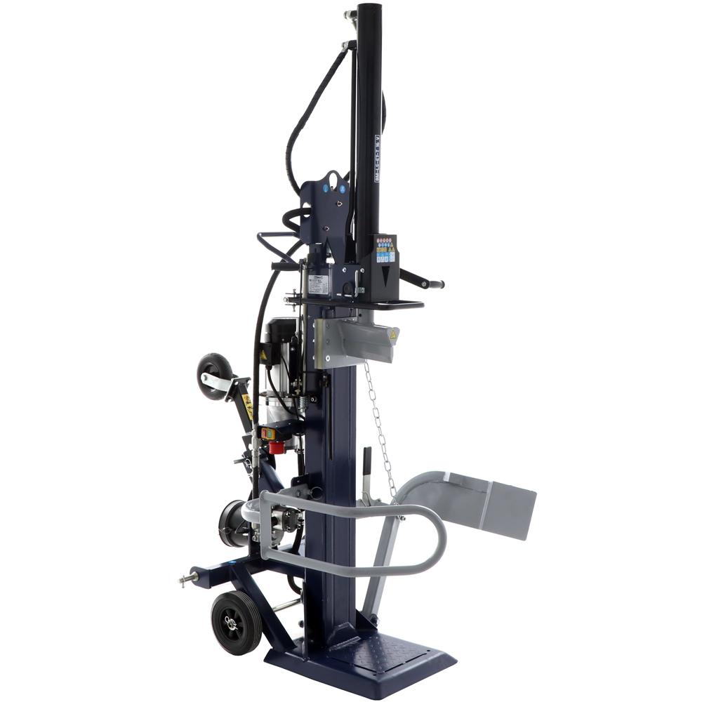 bullmach bm ls et t 16 v fendeuse à bois hybride verticale Électrique et à tracteur