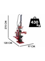 ceccato olindo bull splt25 fendeuse à bois sur tracteur verticale