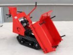 ceccato olindo tritone big cingo broyeur autotracté à chenilles sur brouette moteur honda gx390