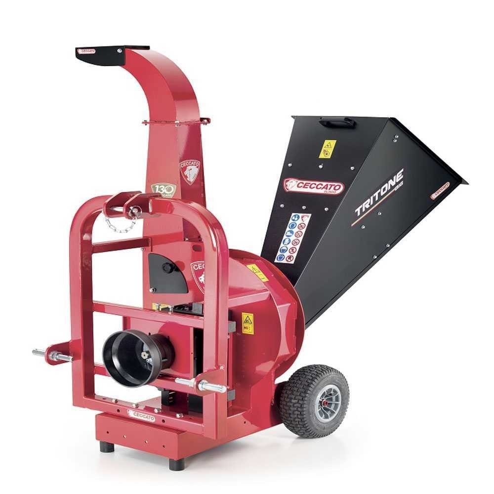 ceccato tritone big pto broyeur de branches à tracteur avec raccord à 3 points