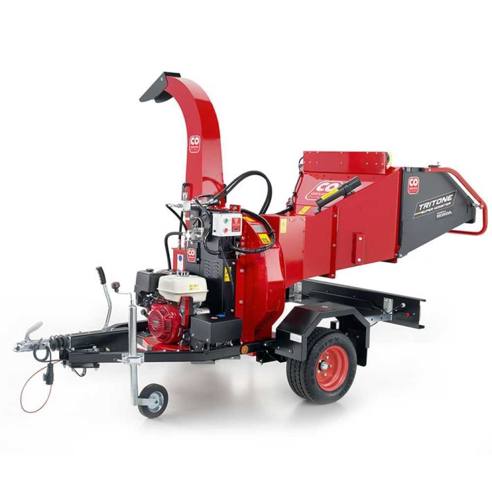 ceccato tritone super monster broyeur thermique professionnel sur roues moteur honda gx690