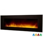 Cheminée Électrique Grande Taille 2000w Avec Télécommande - Volcano 5xl