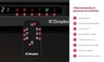 DIMPLEX XHD26 26" Firebox, Insert de Cheminée électrique/Encastre Cheminée - Chauffage 1400W - Effet de Flamme LED Optiflame - Télécommande - Vitesse des Flammes réglable et... – Image 6