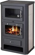 EEK A Victoria Comfort KF Poêle à feu avec compartiment à pâtisserie 10 kW