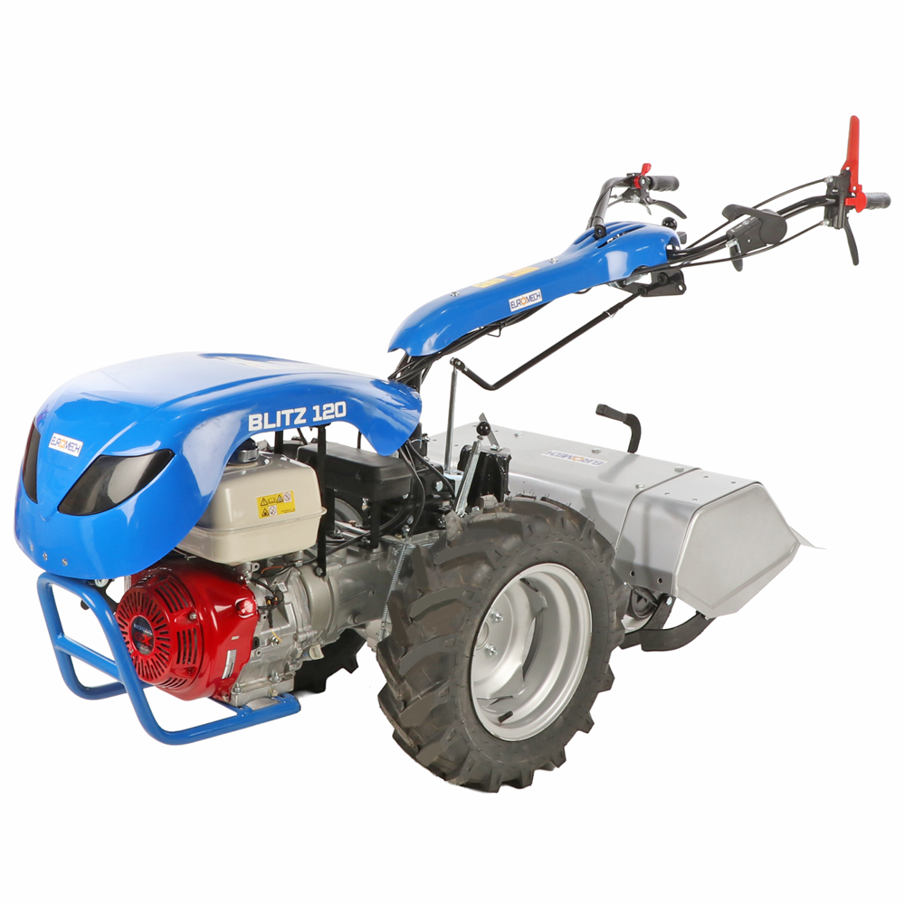 euromech blitz 120 motoculteur à essence honda gx390 13 cv