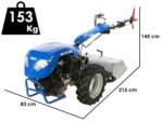 euromech blitz 120 motoculteur diesel yagmur d460 12 cv démarrage électrique