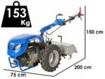 euromech blitz 80 motoculteur à essence yagmur r390 13 cv