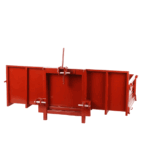 francini p 150 benne de transport pour tracteur basculante 3 ridelles ouvrables