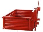 francini p 190 benne de transport pour tracteur basculante 3 ridelles ouvrables
