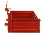 francini p 190 benne de transport pour tracteur basculante 3 ridelles ouvrables