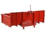 francini p 190 benne de transport pour tracteur basculante 3 ridelles ouvrables