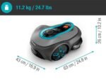 gardena smart sileno free 600 robot tondeuse gestion avec l'application gardena smart sans installation