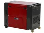 geotech pro dgp8000se 3 groupe électrogène 6 kw triphasé diesel insonorisé dém. électrique