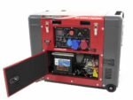 geotech pro dgp8500se 3 groupe électrogène 6 kw fullpower diesel full power dém. électrique