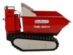 geotech pro tmd 400 h brouette à batterie 48v 15ah avec basculement hydraulique