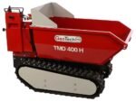 geotech pro tmd 400 h brouette à batterie 48v 15ah avec basculement hydraulique