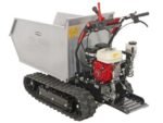 ginko tr 660 brouette à moteur thermique sur chenille dumper moteur honda gx 200