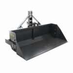 godet arrière hydraulique pour tracteur blackstone b pal h 160 de 160 cm charge 700kg