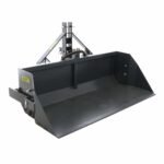 godet arrière hydraulique pour tracteur blackstone b pal h 180 de 180 cm charge 700kg