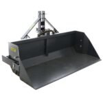 godet arrière hydraulique pour tracteur blackstone b pal h 200 de 200 cm charge 700kg