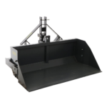 godet arrière pour tracteur blackstone b pal 160 avec lame de 160 cm charge 700kg