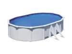 gre fidji ovale 500x300x120cm piscine hors sol en acier