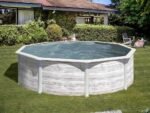 gre finlandia ronde Ø460 x 120 cm piscine hors sol en acier