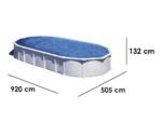 gre haiti ovale 915x470x132cm piscine hors sol traverses enterrées