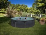 gre kea ronde Ø460 x 120 cm piscine hors sol en acier